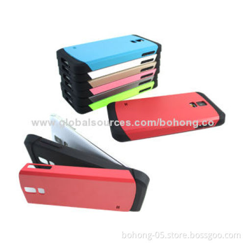 Armor 2-in-1 TPU+PC Cases for Samsung Galaxy S5, Different Colors Available/500-piece MOQ Each Color